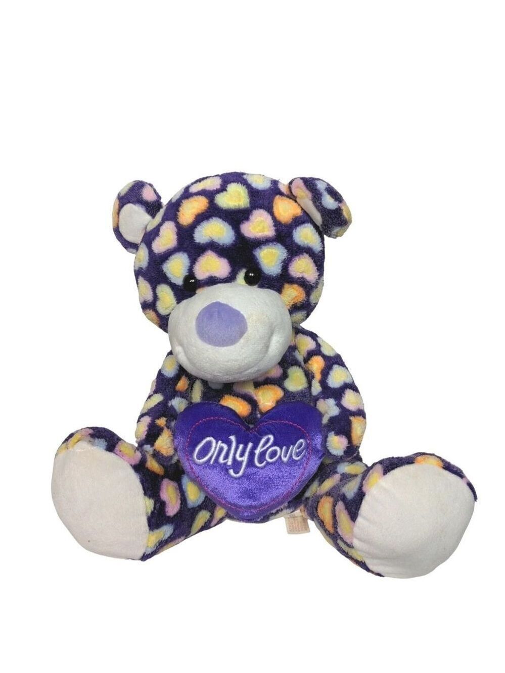 Dan Dee Multicolor Hearts Plush Stuffed Animal 16 Inch